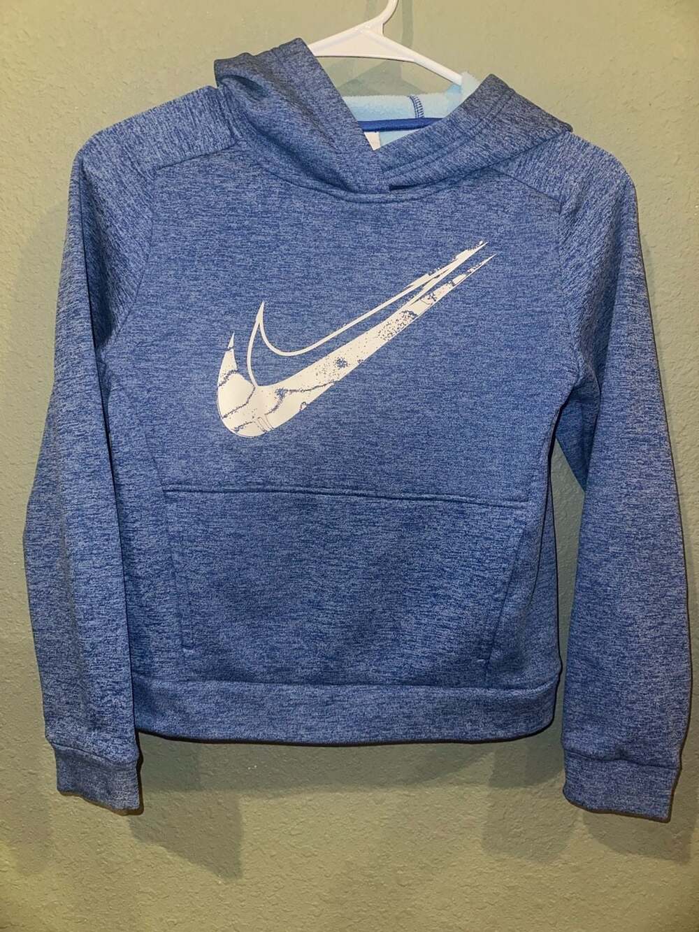 Nike Kids' Therma-FIT Double Swoosh Graphic Pullover Hoodie